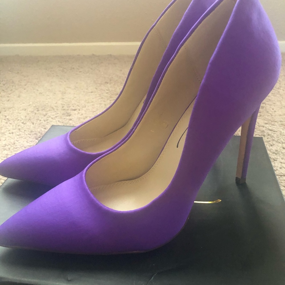 Purple Pumps